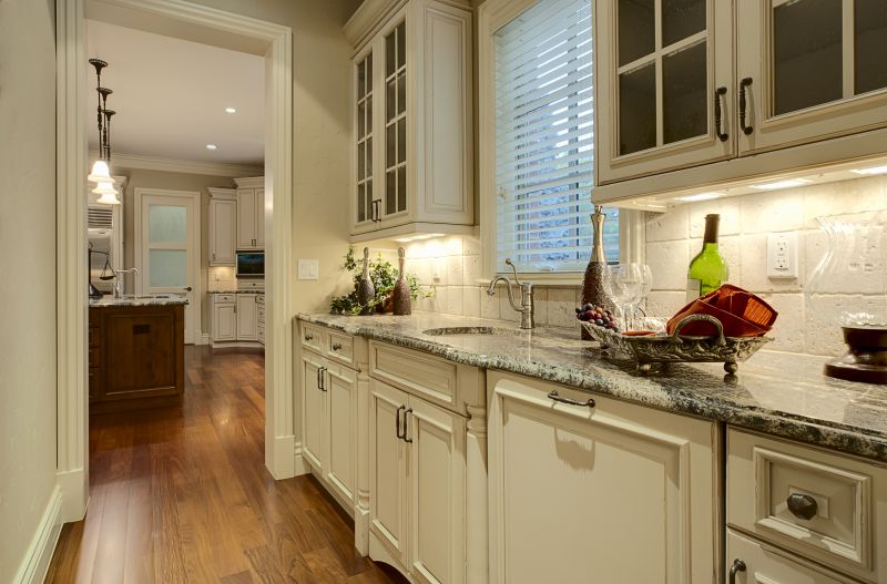 Pine Cabinets Installation