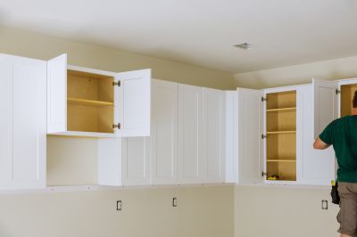 Pine Cabinets Installation